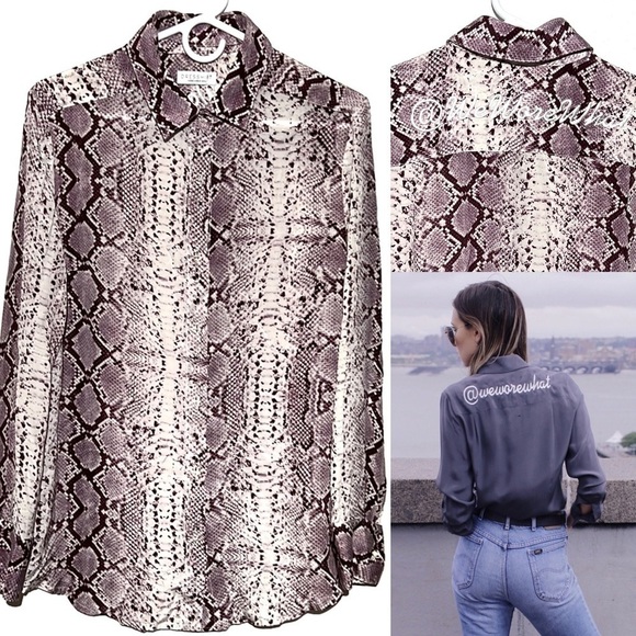 St John Silk Blouse with WeWoreWhat - Picture 1 of 10